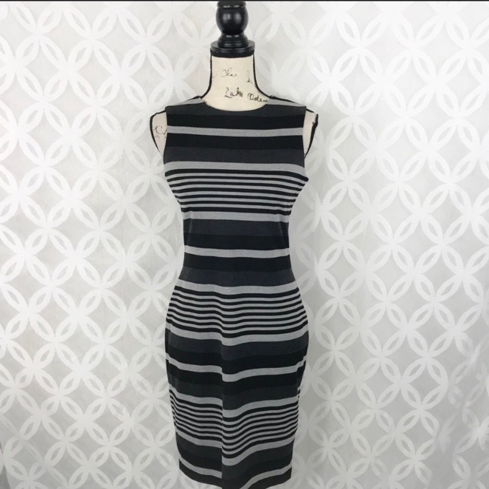 Calvin Klein striped dress size 2